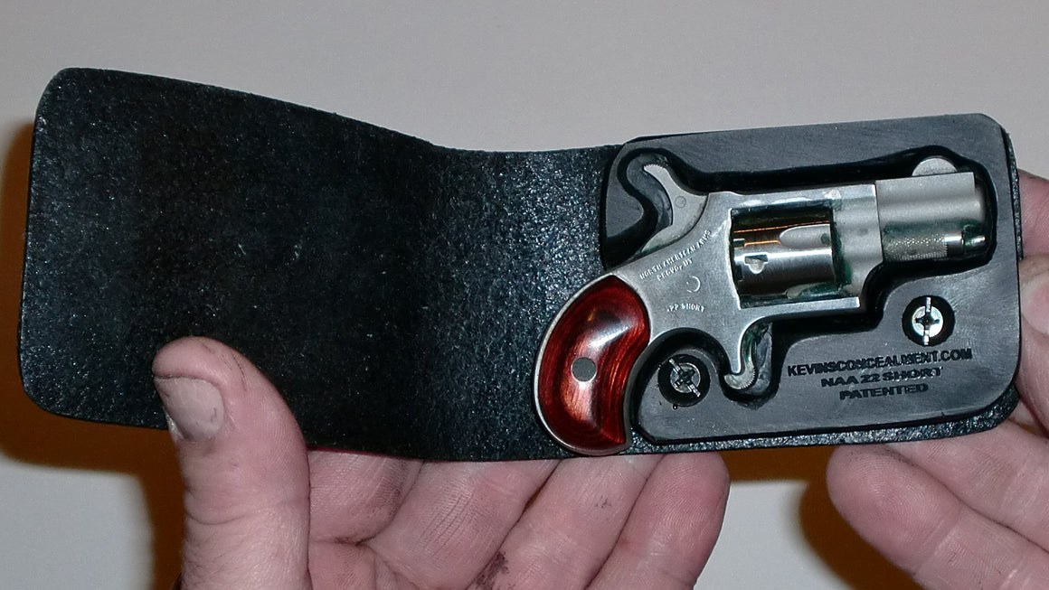 Pocket Holster, Wallet Style For Full Concealment - NAA .22 Short