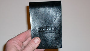 Wallet style top covered back pocket holster for licensed concealed weapon carry of Kel-Tec P3AT