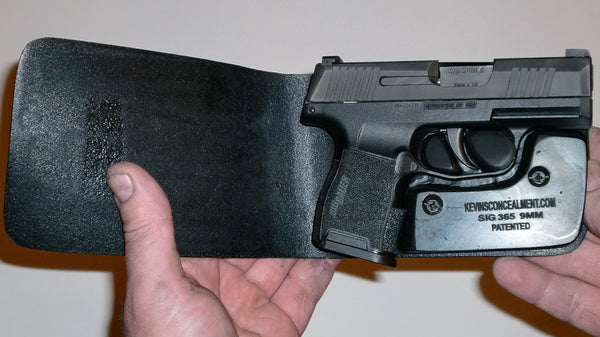KCH Wallet-Style Pocket Holster For SIG Sauer P238 .380 - Full Concealment (USA Made)
