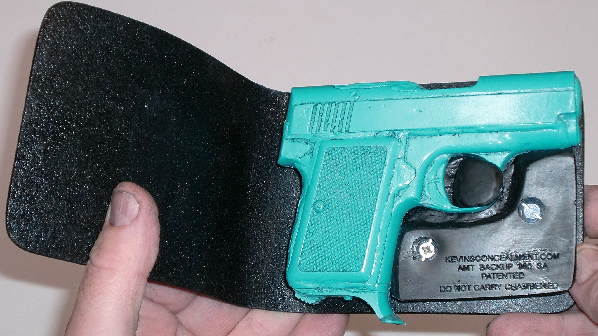Kevin's Wallet/Pocket Holster - AMT Backup 380 SA and DAO