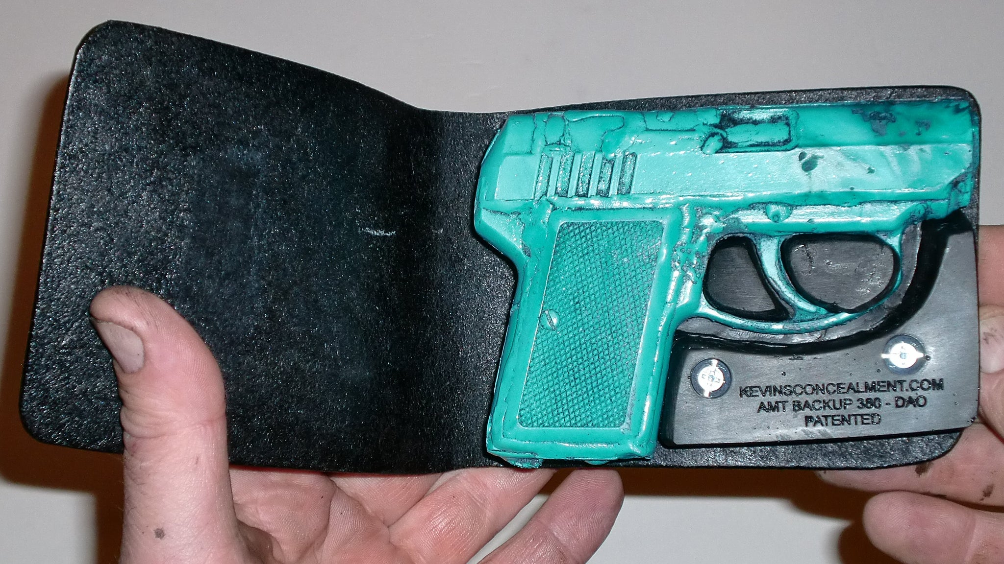 Kevin's Wallet/Pocket Holster - AMT Backup 380 DAO