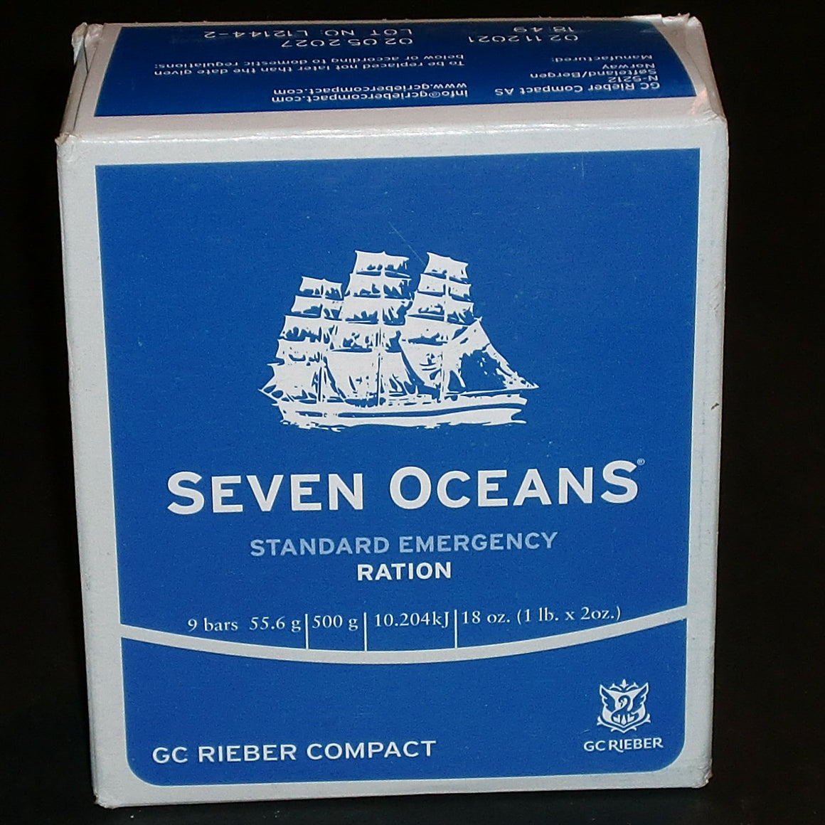 Seven Oceans MRE Rations 1-12 Packs