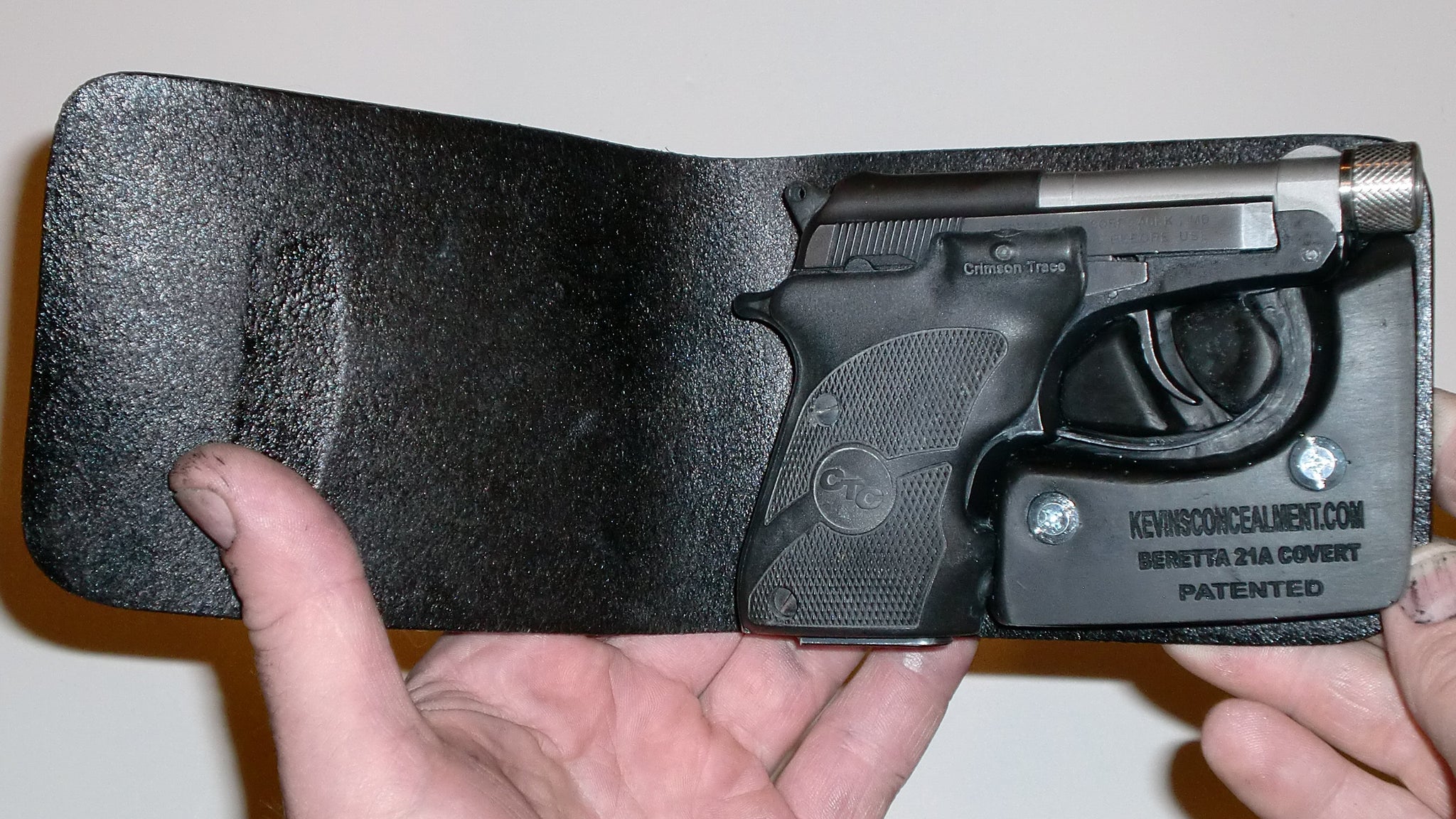 Pocket Holster, Wallet Style For Full Concealment - Beretta Bobcat 21A -  Kevin's Concealment Holsters