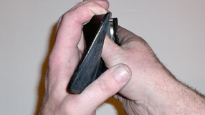 Wallet style top covered back pocket holster for licensed concealed weapon carry Cobra Derringer  