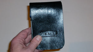 Wallet style top covered back pocket holster for licensed concealed weapon carry of Glock 42