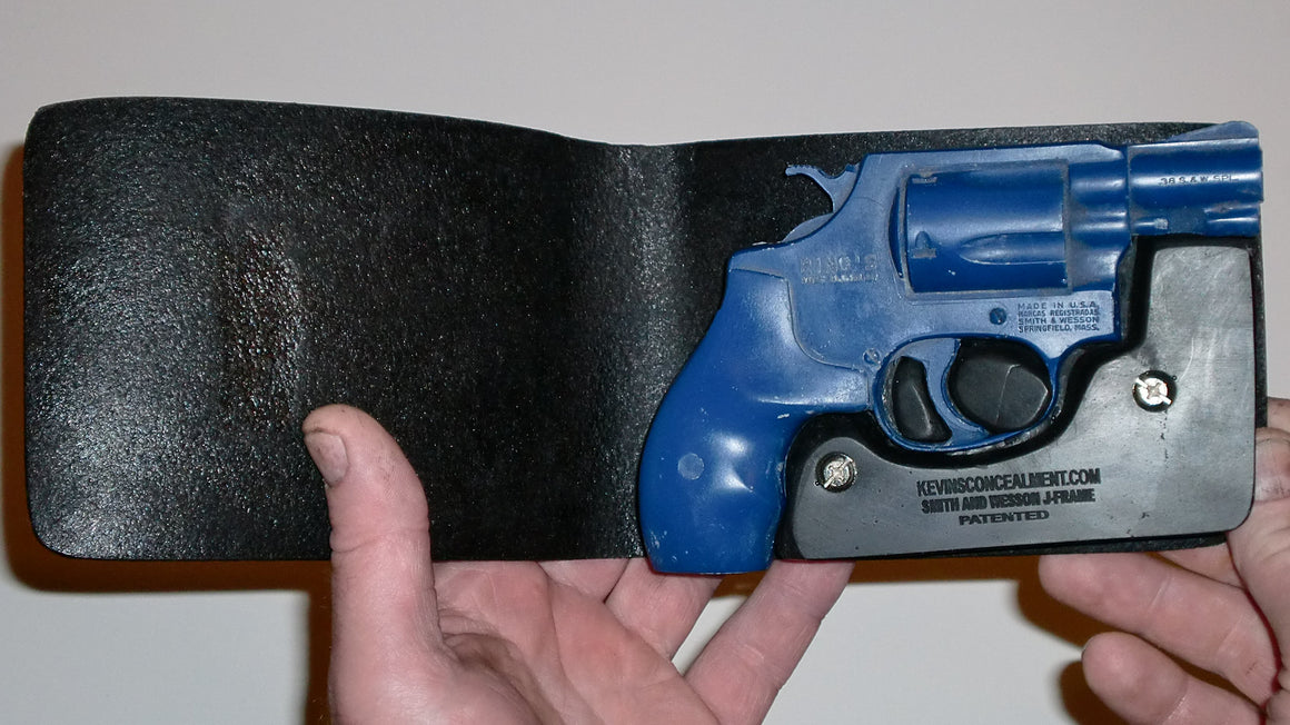 Pocket Holster, Wallet Style For Full Concealment - S&W J-Frame 2" Revolver