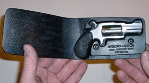 Pocket Holster, Wallet Style For Full Concealment - NAA Bug Out Gun