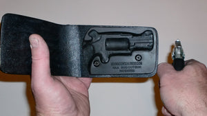 Pocket Holster, Wallet Style For Full Concealment - NAA Bug Out Gun