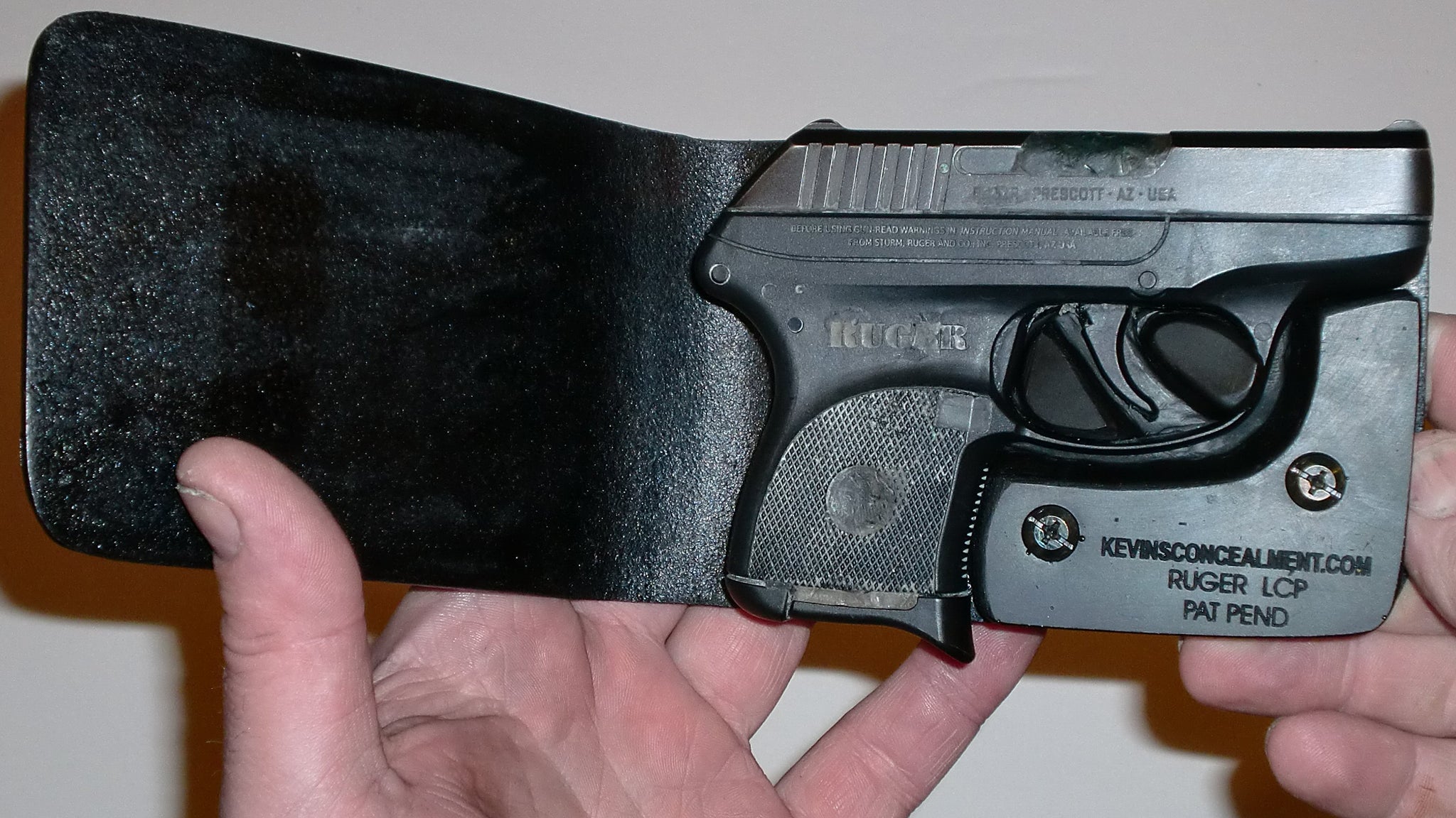 Pocket Holster, Wallet Style For Full Concealment - Ruger LCP - Kevin's  Concealment Holsters
