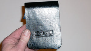 Wallet style top covered back pocket holster for licensed concealed weapon carry S&W M&P Bodyguard