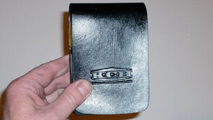 Wallet style top covered back pocket holster for licensed concealed weapon carry of Taurus Curve